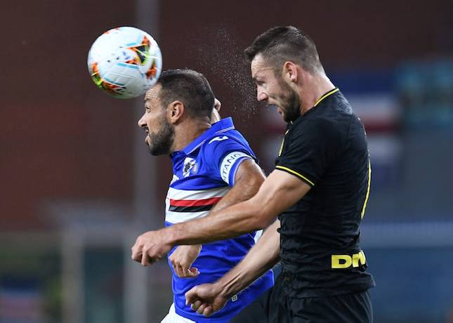 Đội h&igrave;nh ra s&acirc;n ch&iacute;nh thức Sampdoria vs Inter Milan, 17h30 ng&agrave;y 12/9