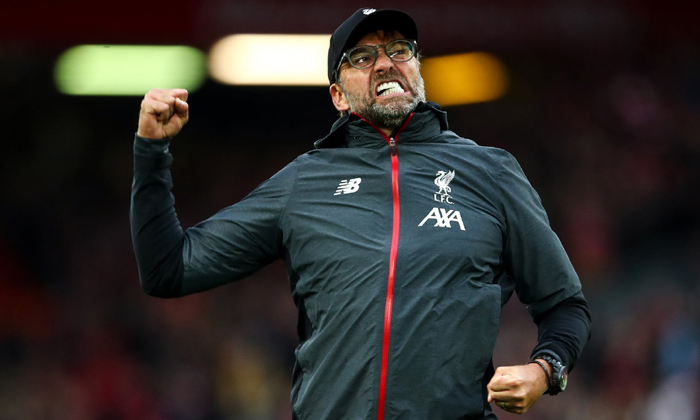 Juergen Klopp gi&agrave;nh giải HLV xuất sắc nhất Ngoại hạng Anh th&aacute;ng 9/2019