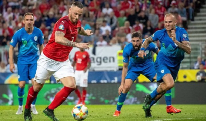 Ph&acirc;n t&iacute;ch tỷ lệ Slovenia vs &Aacute;o, 1h45 ng&agrave;y 14/10