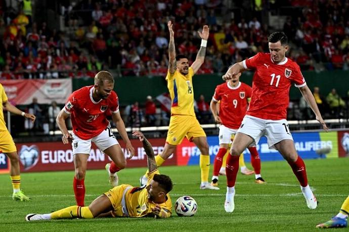 Si&ecirc;u m&aacute;y t&iacute;nh dự đo&aacute;n Romania vs &Aacute;o, 1h45 ng&agrave;y 13/10