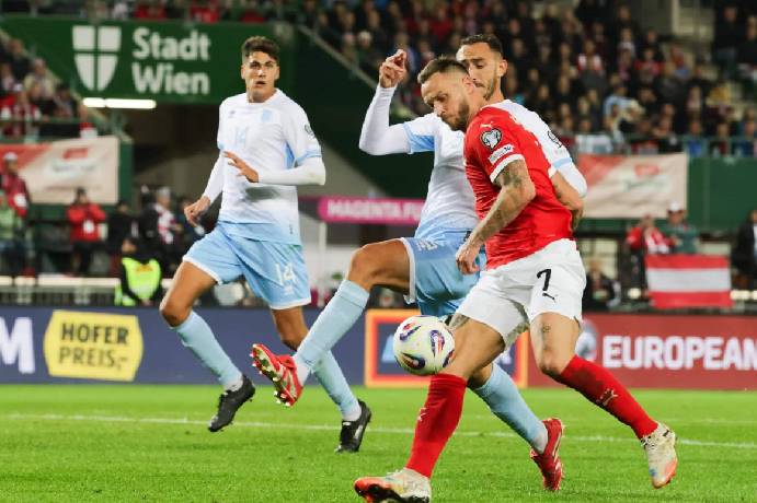 Soi k&egrave;o g&oacute;c Romania vs &Aacute;o, 01h45 ng&agrave;y 13/10