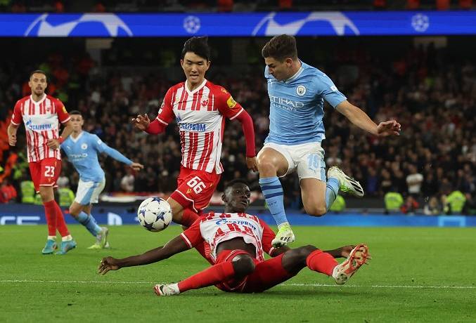 Nhận định, soi k&egrave;o Crvena Zvezda vs Man City, 0h45 ng&agrave;y 14/12