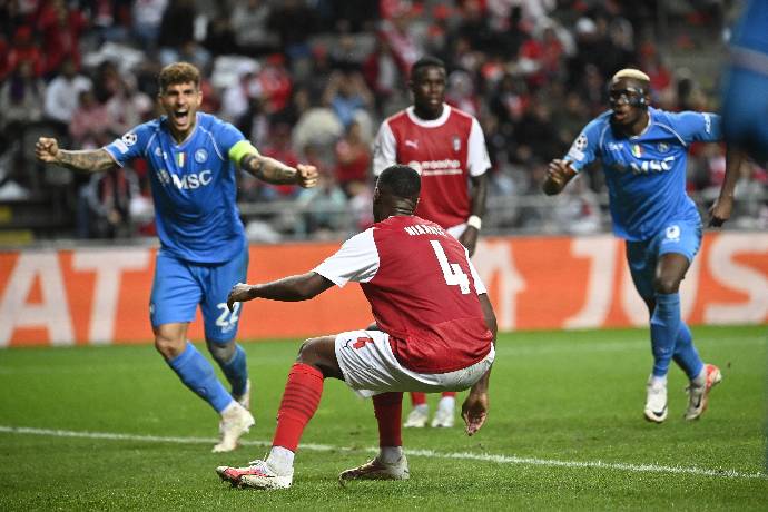 Nhận định, soi k&egrave;o Napoli vs Braga, 03h00 ng&agrave;y 13/12