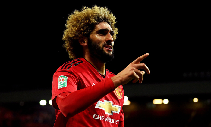 Quang Hải chạm tr&aacute;n Fellaini ở v&ograve;ng play-off C&uacute;p C1 ch&acirc;u &Aacute;