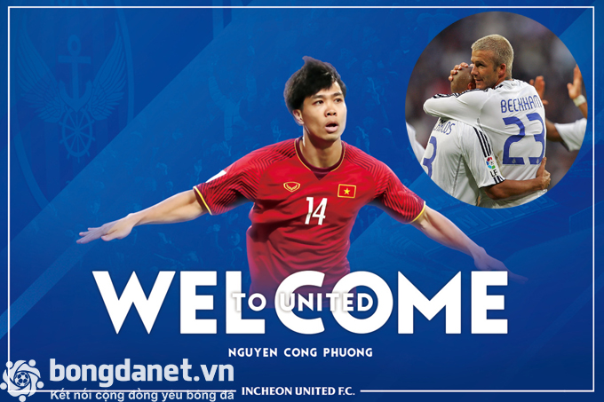 C&ocirc;ng Phượng ch&iacute;nh thức mang số &aacute;o 'David Beckham' ở Incheon