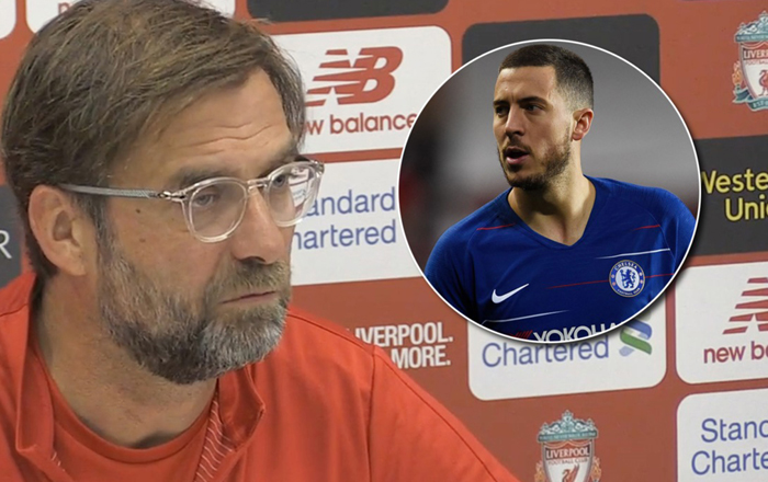 Liverpool vs Chelsea: Klopp giăng &lsquo;thi&ecirc;n la địa v&otilde;ng&rsquo; với Hazard