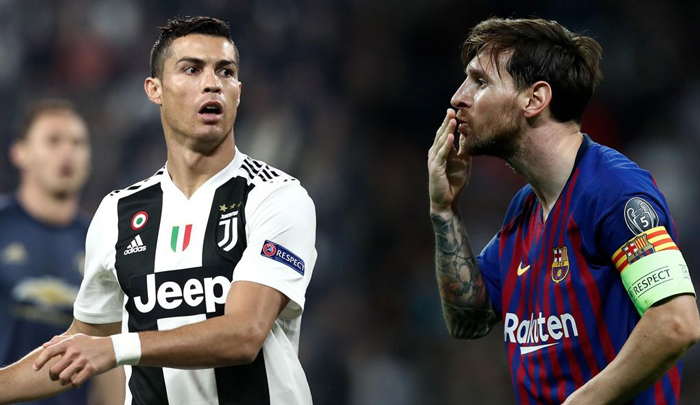M&aacute;y t&iacute;nh dự đo&aacute;n khả năng v&ocirc; địch Champions League của Messi v&agrave; Ronaldo