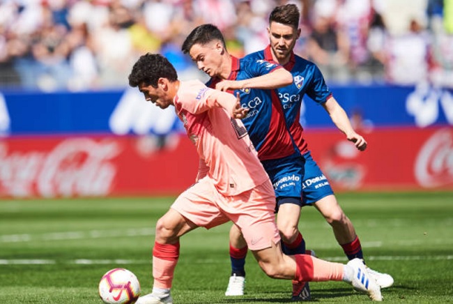 Kết quả v&ograve;ng 32 La Liga: Huesca vs Barcelona, 21h15 ng&agrave;y 13/4