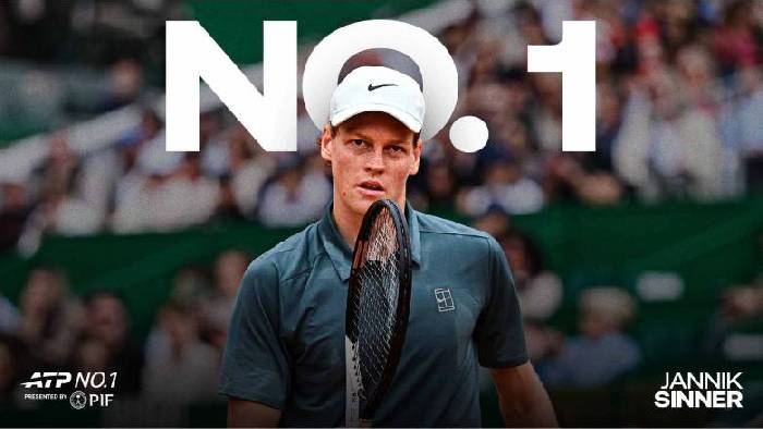 Sinner ch&iacute;nh thức đ&ograve;i lại ng&ocirc;i số 1 thế giới từ Alcaraz sau Monte Carlo Masters
