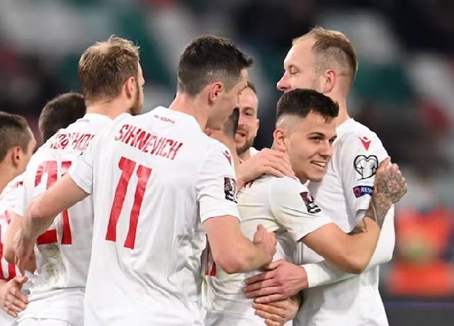 Đội h&igrave;nh ra s&acirc;n ch&iacute;nh thức Azerbaijan vs Belarus, 23h ng&agrave;y 13/6