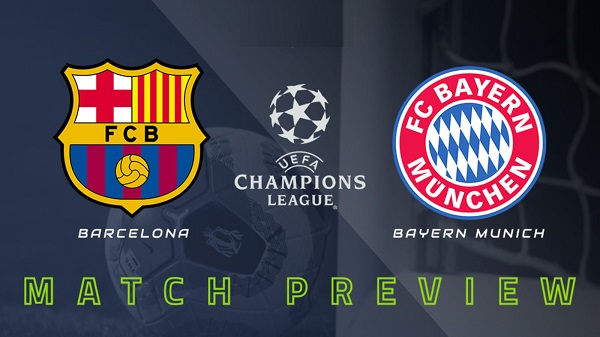 Nhận định Barcelona vs Bayern Munich, 2h00 ng&agrave;y 15/8