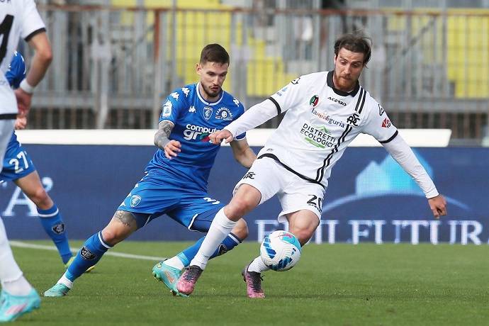 Soi k&egrave;o t&agrave;i xỉu Spezia vs Empoli h&ocirc;m nay 1h45 ng&agrave;y 15/8