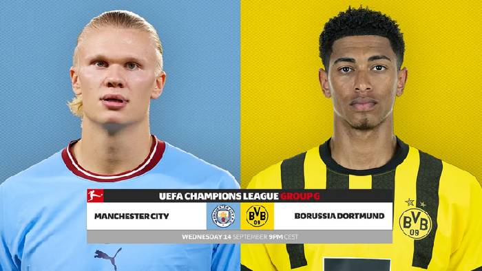 Dự đo&aacute;n, soi k&egrave;o thẻ v&agrave;ng Man City vs Dortmund, 2h ng&agrave;y 15/9
