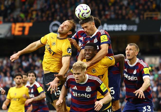 Soi k&egrave;o g&oacute;c Newcastle vs Wolverhampton, 21h00 ng&agrave;y 13/9