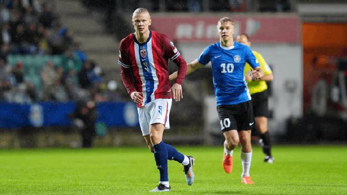 K&egrave;o v&agrave;ng b&oacute;ng đ&aacute; Na Uy vs Estonia, 00h00 ng&agrave;y 14/11: Kh&oacute; ngăn Erling Haaland