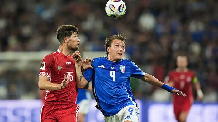 Soi k&egrave;o g&oacute;c Moldova vs Italia, 02h45 ng&agrave;y 14/11