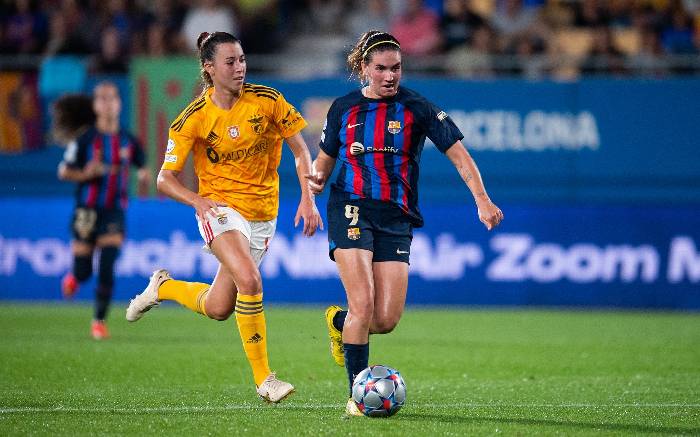 Nhận định, soi k&egrave;o nữ Benfica vs nữ Barcelona, 3h ng&agrave;y 16/12