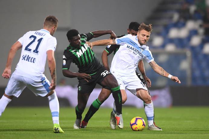 Biến động tỷ lệ k&egrave;o Sassuolo vs Lazio, 18h30 ng&agrave;y 15/1