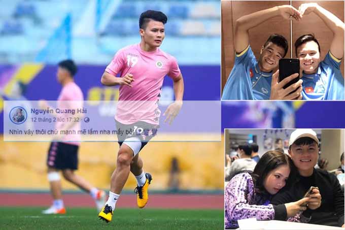 Giấu k&iacute;n bạn g&aacute;i, Quảng Hải đ&ograve;i qu&agrave; valentine H&agrave; Đức Chinh