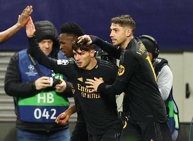 Brahim Diaz ghi b&agrave;n ấn tượng, Real Madrid đ&aacute;nh bại RB Leipzig