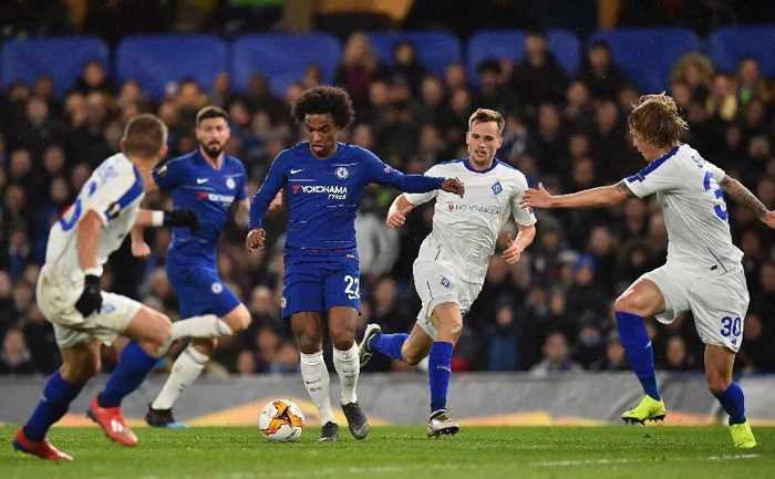 Kết quả Dynamo Kiev vs Chelsea, 0h55 ng&agrave;y 15/3