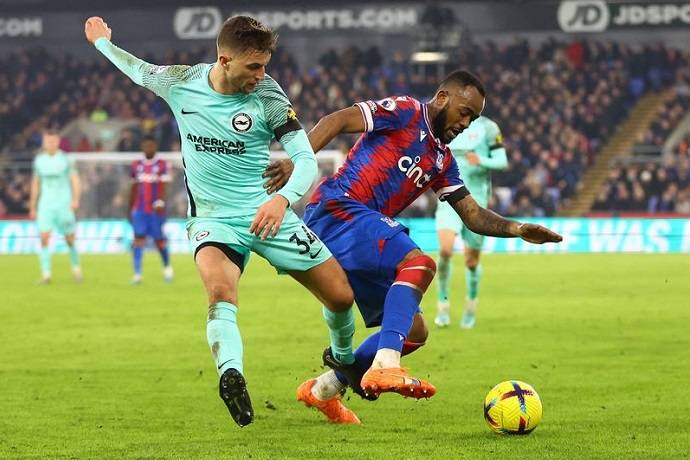 Ph&acirc;n t&iacute;ch k&egrave;o hiệp 1 Brighton vs Crystal Palace, 2h30 ng&agrave;y 16/3