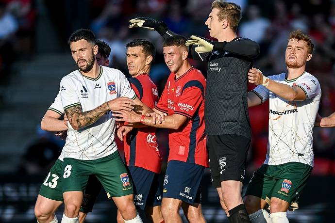 Soi k&egrave;o phạt g&oacute;c Newcastle Jets vs Adelaide United, 15h45 ng&agrave;y 15/3
