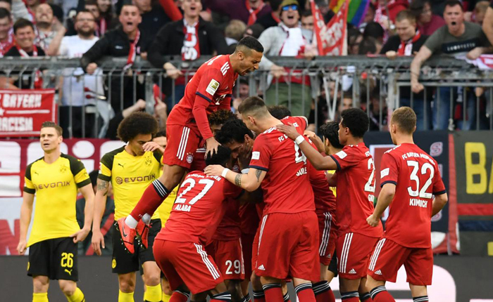 Trước v&ograve;ng 34 Bundesliga: Bayern Munich hay Dortmund ngự l&atilde;m ngai v&agrave;ng?