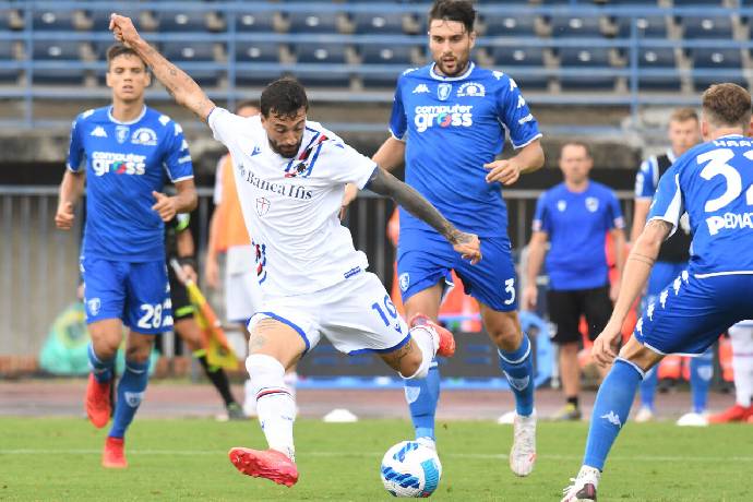 Nhận định, soi k&egrave;o Sampdoria vs Empoli, 01h45 ng&agrave;y 16/5
