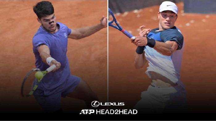 Nhận định tennis Alcaraz vs Draper, Tứ kết Rome Masters - 20h00 ng&agrave;y 14/5