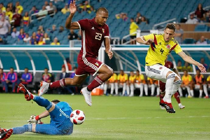 Ph&acirc;n t&iacute;ch k&egrave;o hiệp 1 Colombia vs Venezuela, 4h00 ng&agrave;y 18/6