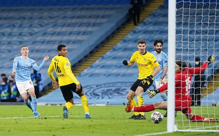 Ph&acirc;n t&iacute;ch k&egrave;o hiệp 1 Man City vs Dortmund, 2h ng&agrave;y 15/9