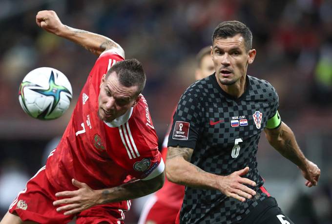 Đội h&igrave;nh ra s&acirc;n ch&iacute;nh thức Croatia vs Nga, 21h ng&agrave;y 14/11