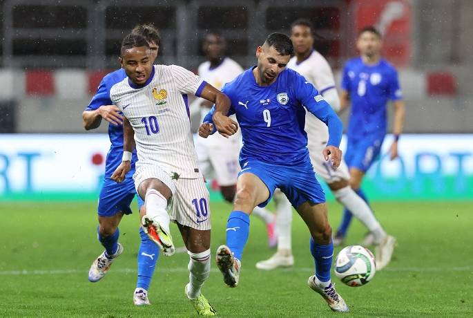 Soi k&egrave;o g&oacute;c Ph&aacute;p vs Israel, 2h45 ng&agrave;y 15/11