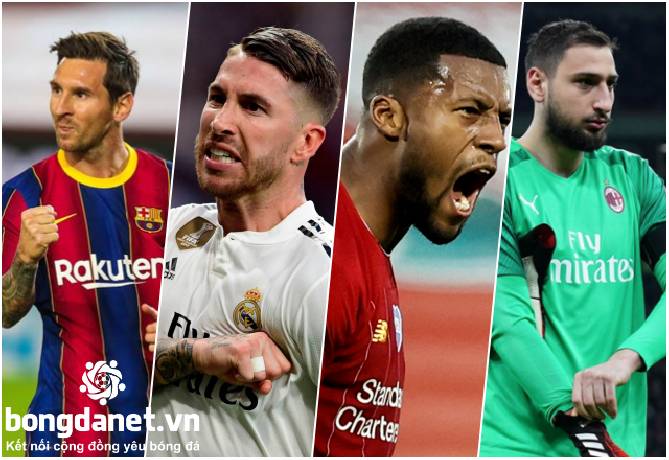 Đội h&igrave;nh miễn ph&iacute; si&ecirc;u khủng H&egrave; 2021: C&ocirc;ng Messi, thủ c&oacute; Ramos