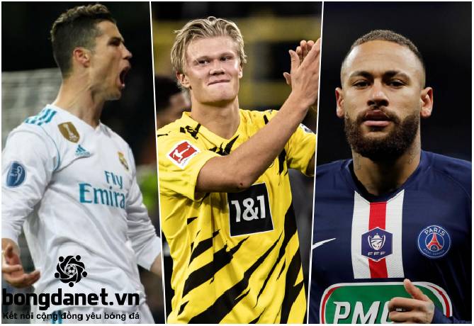 Vượt đ&agrave;n anh C.Ronaldo, Ibra, Haaland đạt 25 b&agrave;n thắng nhanh nhất thế kỷ 