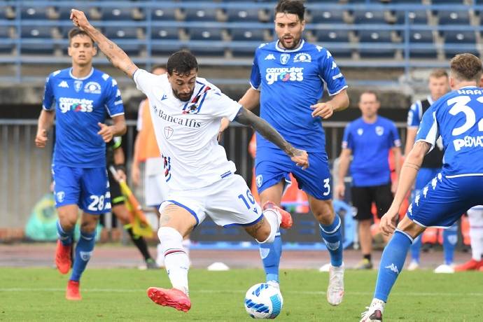 Ph&acirc;n t&iacute;ch k&egrave;o hiệp 1 Empoli vs Sampdoria, 2h45 ng&agrave;y 17/1