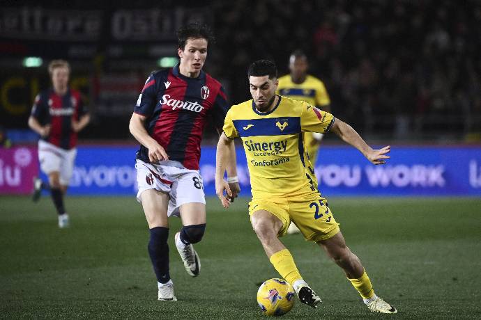 Si&ecirc;u m&aacute;y t&iacute;nh dự đo&aacute;n Verona vs Bologna, 00h30 ng&agrave;y 16/01