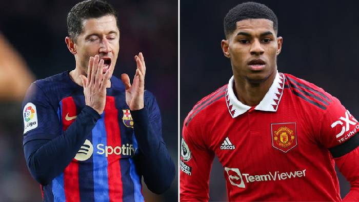 Đội h&igrave;nh kết hợp Barcelona vs MU, 0h45 ng&agrave;y 17/2