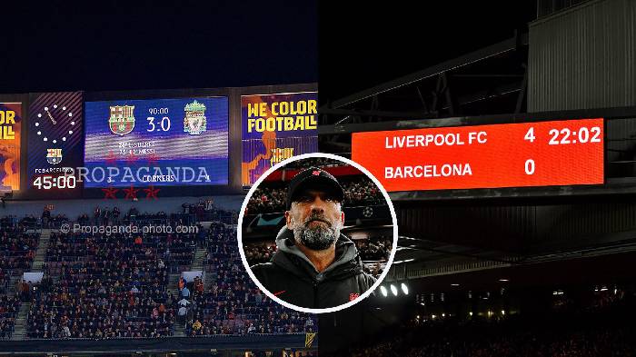 Klopp: 'Thua 3-0 lượt đi, ai cũng n&oacute;i ch&uacute;ng t&ocirc;i chắc chắn bị Barca loại'