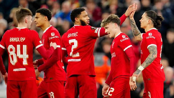 Liverpool đại thắng 11-2, Levekusen v&agrave;o tứ kết Europa League thần kỳ