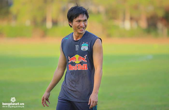 Tuấn Anh b&aacute;o tin vui cho HAGL trước trận gặp H&agrave; Nội