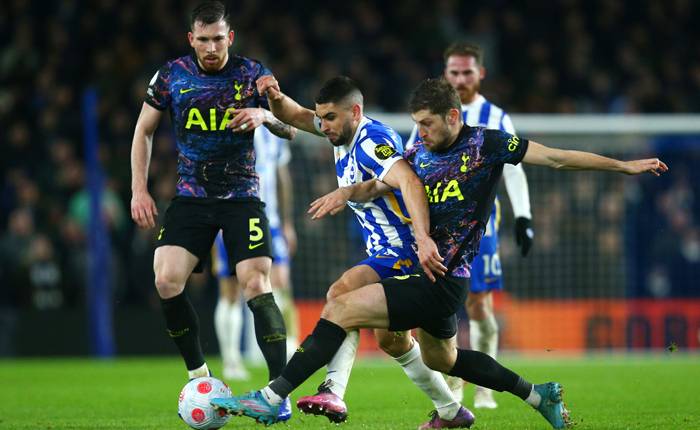 Dự đo&aacute;n, soi k&egrave;o thẻ v&agrave;ng Tottenham vs Brighton, 18h30 ng&agrave;y 16/4