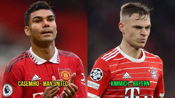 Top 5 tiền vệ ph&ograve;ng ngự hay nhất hiện tại: Casemiro chỉ đứng thứ 3