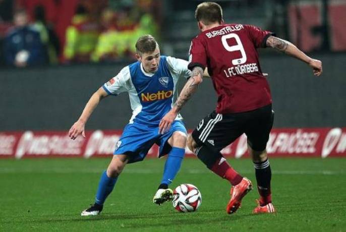 K&egrave;o b&oacute;ng đ&aacute; Hạng 2 Đức h&ocirc;m nay 16/5: Nurnberg vs Bochum