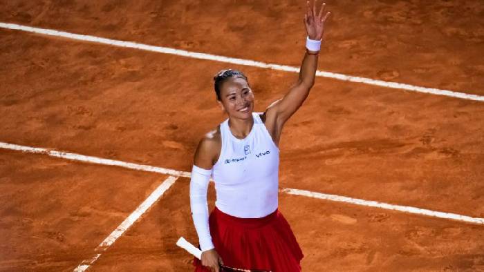Tay vợt Trung Quốc thắng sốc Sabalenka, gặp Gauff ở b&aacute;n kết Rome Masters