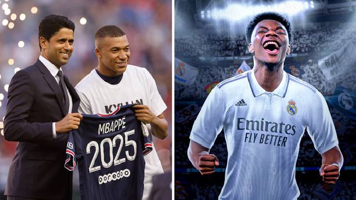 Bom tấn của Real Madrid h&eacute; lộ bị Mbappe l&ocirc;i k&eacute;o tới PSG bất th&agrave;nh