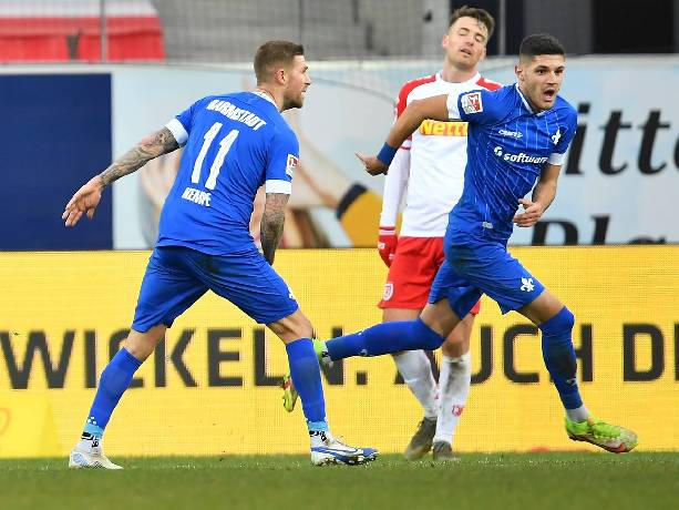 Soi k&egrave;o phạt g&oacute;c Jahn Regensburg vs Darmstadt, 18h ng&agrave;y 16/7