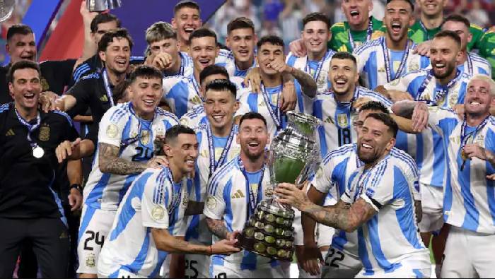 Argentina lập 2 kỷ lục vĩ đại sau khi v&ocirc; địch Copa America