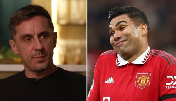 Neville ch&ecirc; tr&aacute;ch Casemiro, n&oacute;i r&otilde; c&aacute;i t&ecirc;n M.U cần chi&ecirc;u mộ